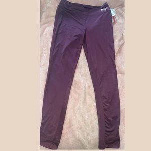 Purple leggings